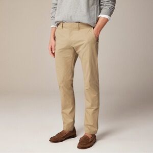 ~JCREW 484 Slim-Fit Khaki Tech Pant, 34/32
